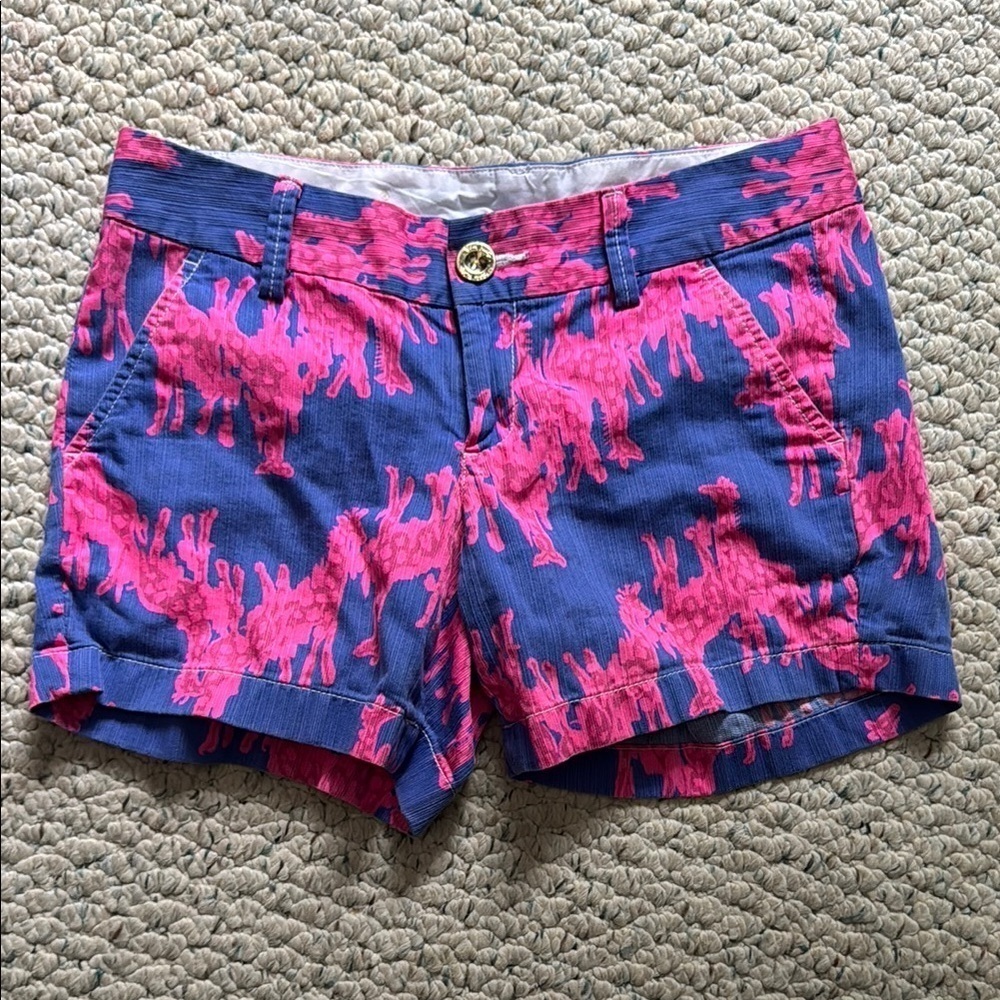 Lilly Pulitzer Callahan Giraffe Shorts